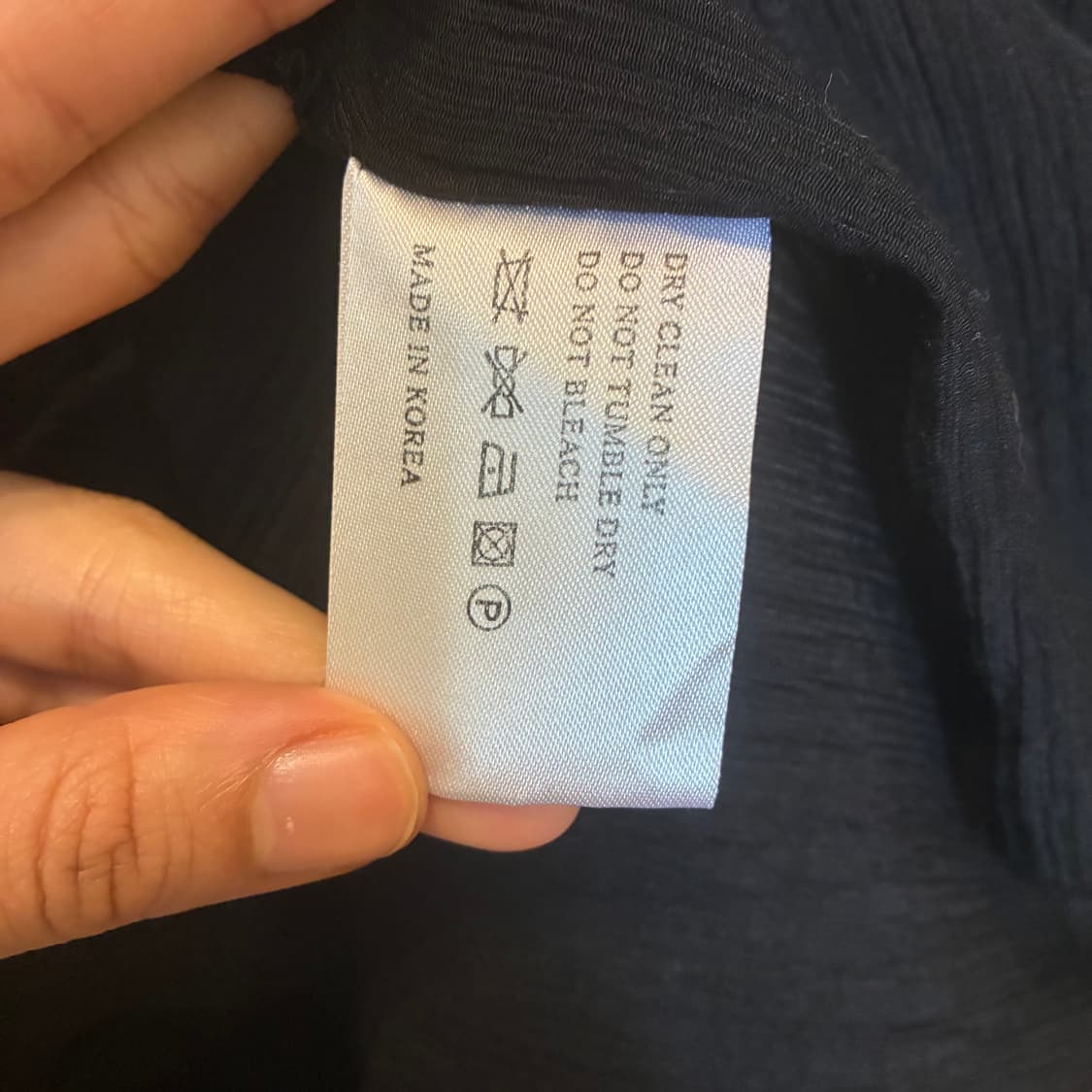 빈티지 플리츠 롱슬리브 블라우스 브이넥 루즈핏 블랙 k62 상품이미지6