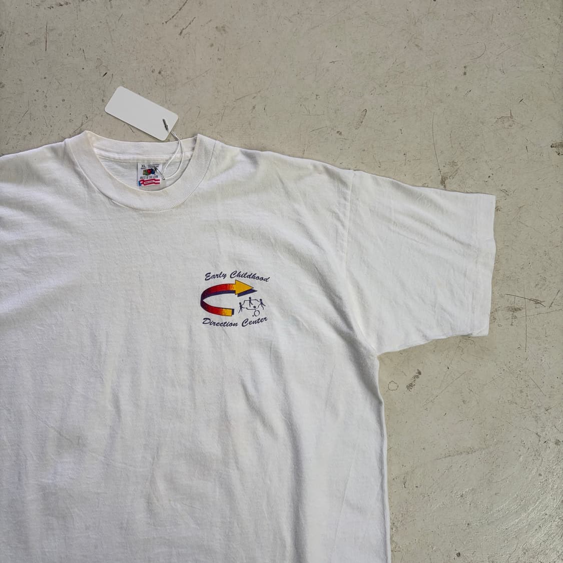 90s USA 싱글스티치 빈티지 반팔티 XL 상품이미지3