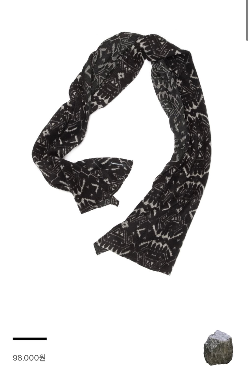 해칭룸 Fleece Jacquard Muffler  상품이미지2