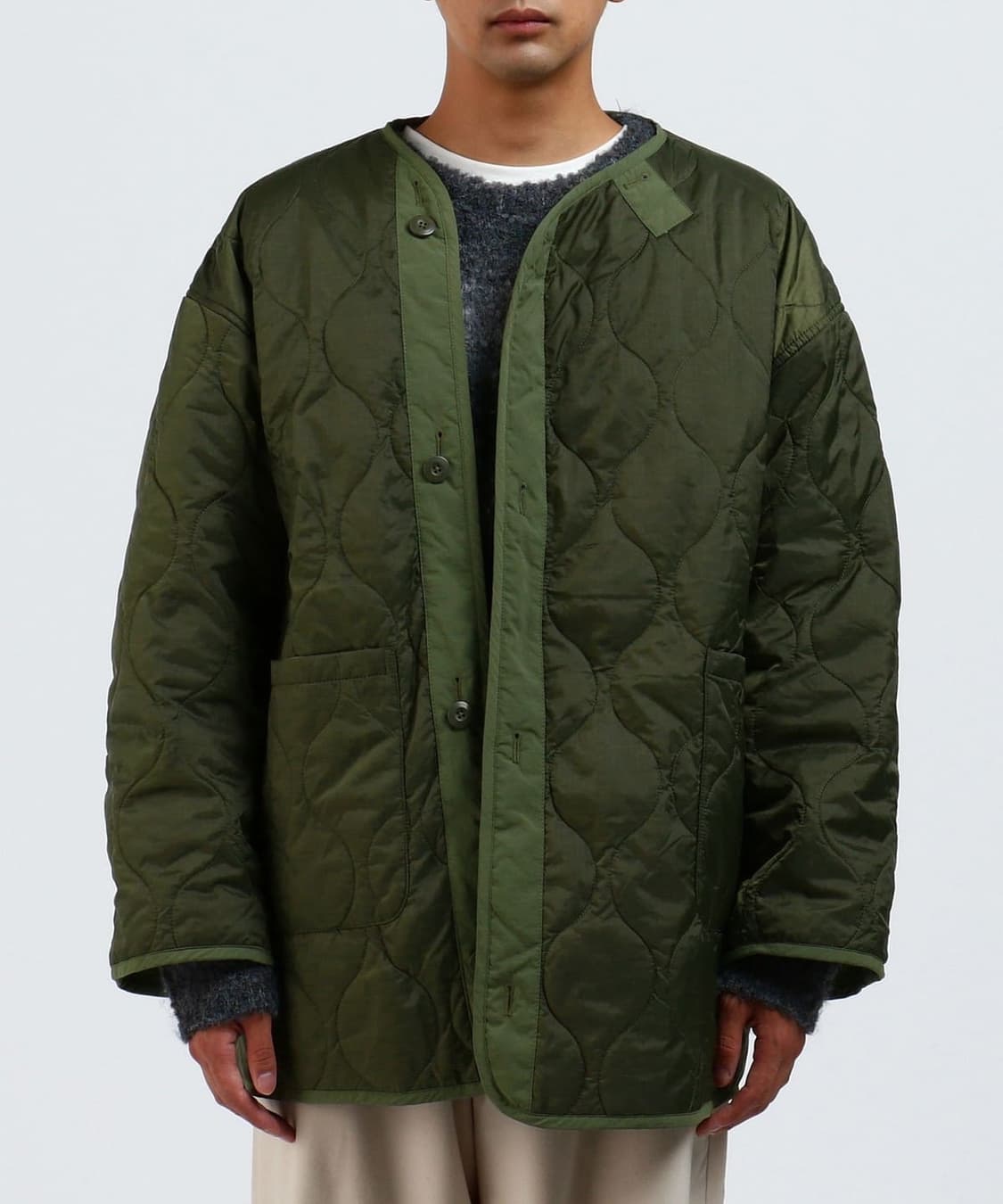 (내피포함) 3-way short coat 쇼트모즈코트 야상 상품이미지5