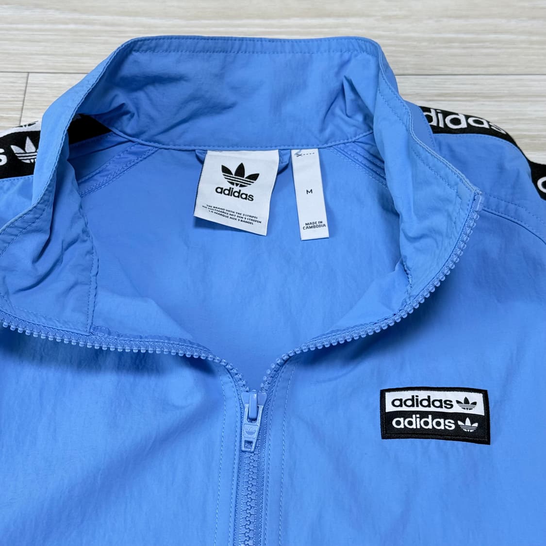 아디다스 우븐 트랙탑 바람막이 저지  상품이미지2