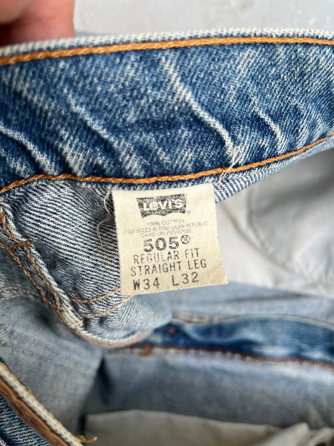 1990s Levis 505 Regular Fit Jeans 상품이미지9