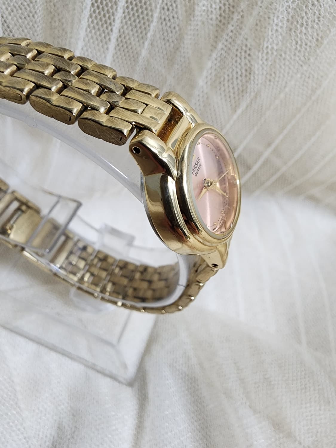 Pulsar 펄사  쿼츠 금장 여성 시계 상품이미지4