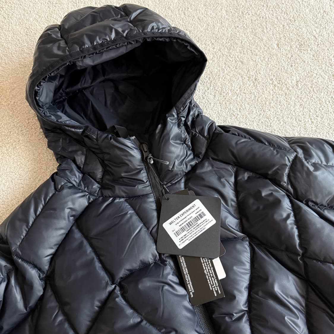 웰터익스페리먼트 에어퀼트 퍼텍스 다운 패딩자켓 상품이미지4