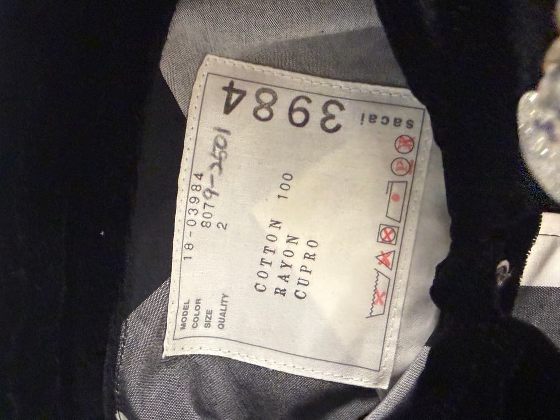 사카이 sacai 체크 패턴 원피스 2 상품이미지7