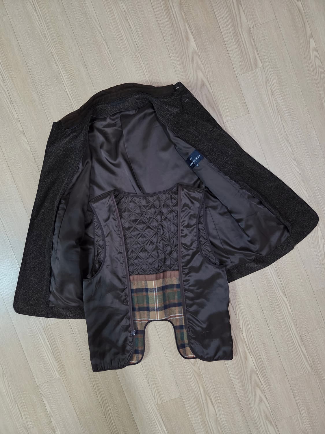 다니엘 에스떼 보카시 브라운 싱글 재킷 상품이미지6