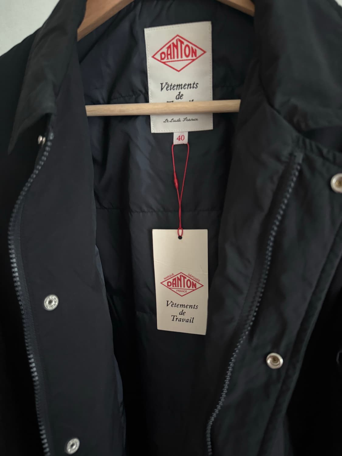 단톤 코치자켓 네이비 40 상품이미지3