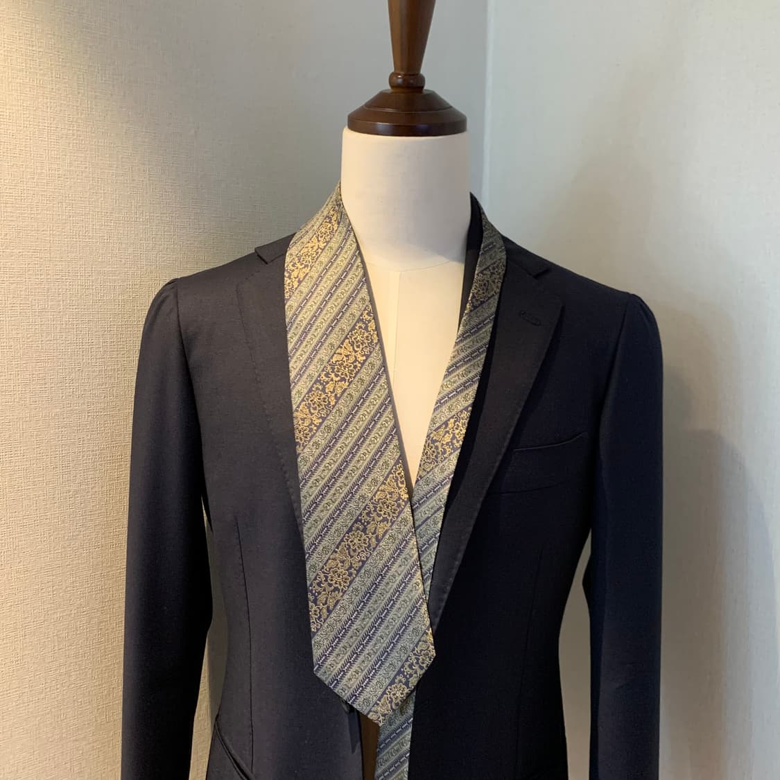 입생로랑(YSL) 페이즐리 명품 클래식 정장넥타이 100실크 A+등급 상품이미지1