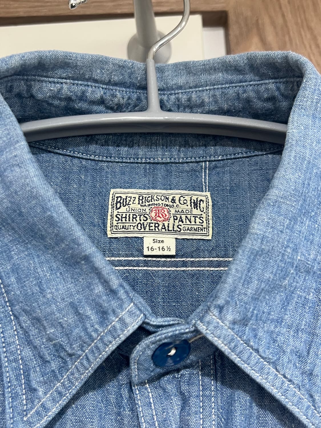 버즈릭슨 샴브레이셔츠 상품이미지3