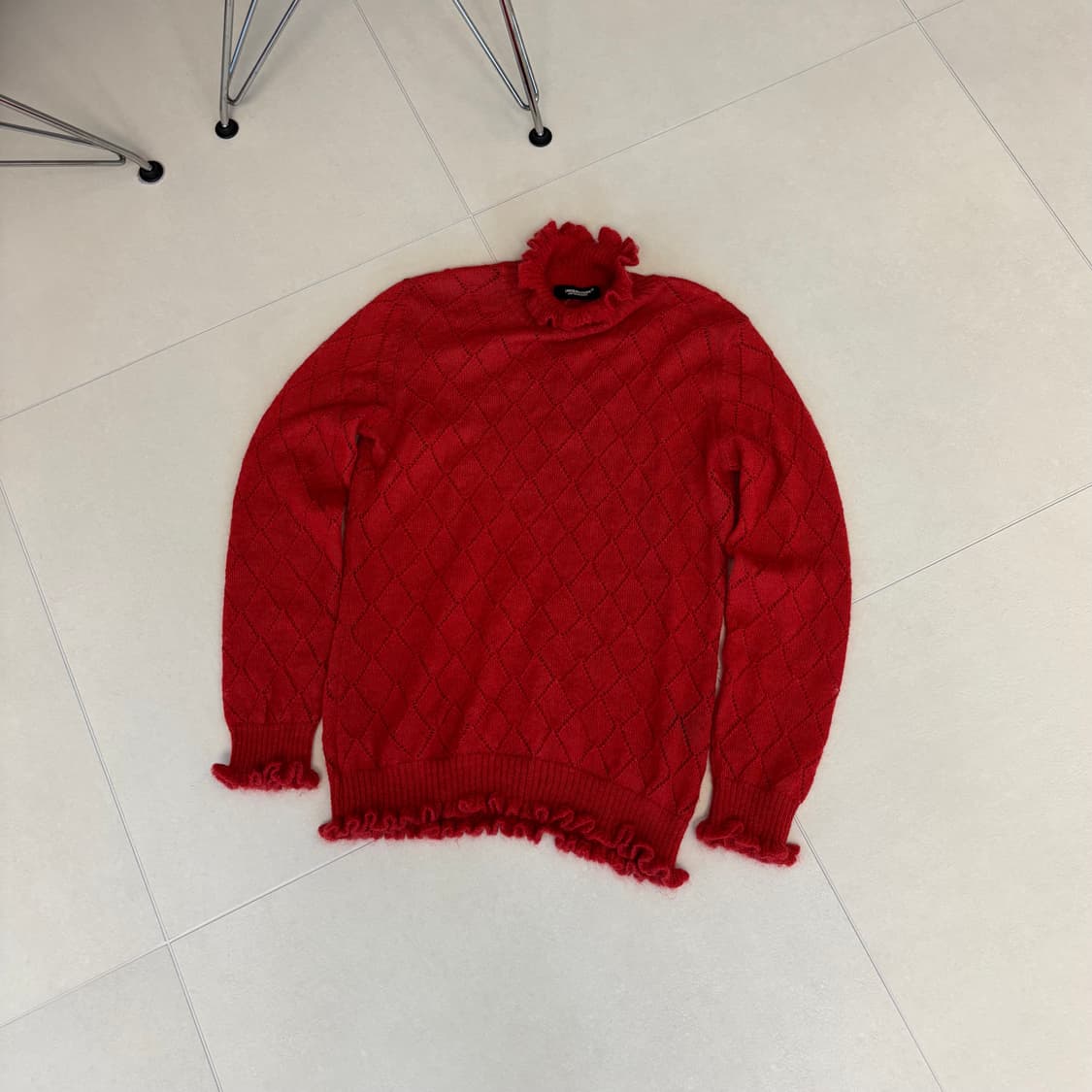 언더커버 준 타카하야시 프릴 니트 상품이미지1