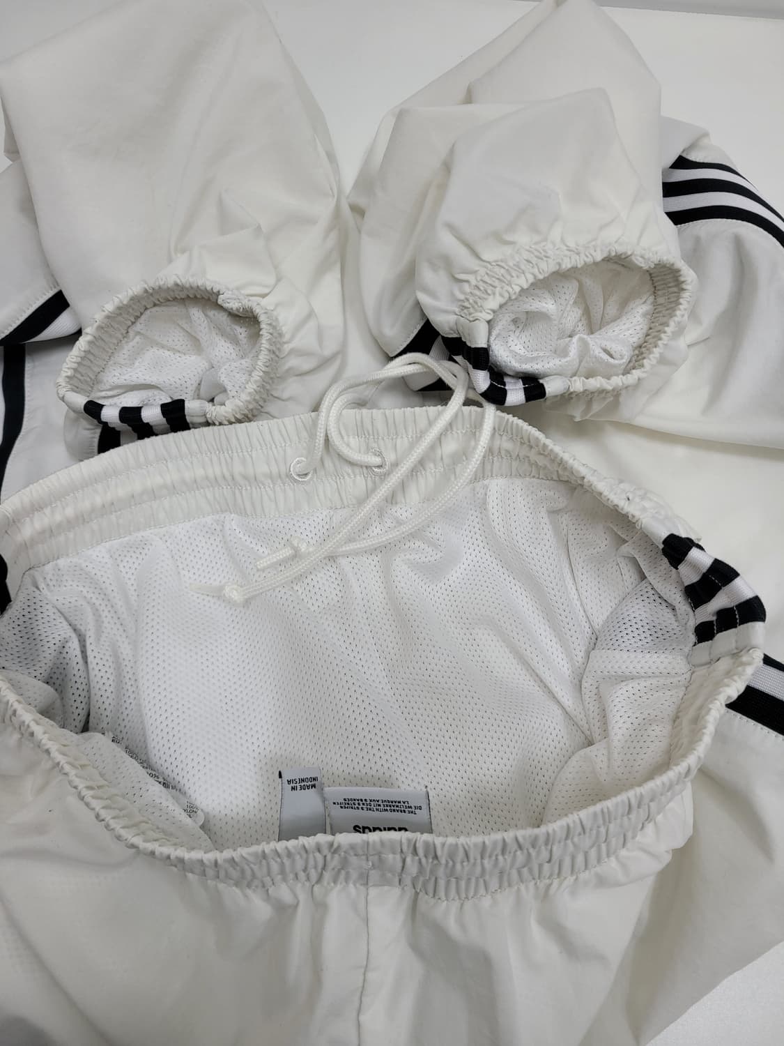 adidas 20SS 아디다스 락업 트랙 팬츠 / S 화이트 블랙
 상품이미지6