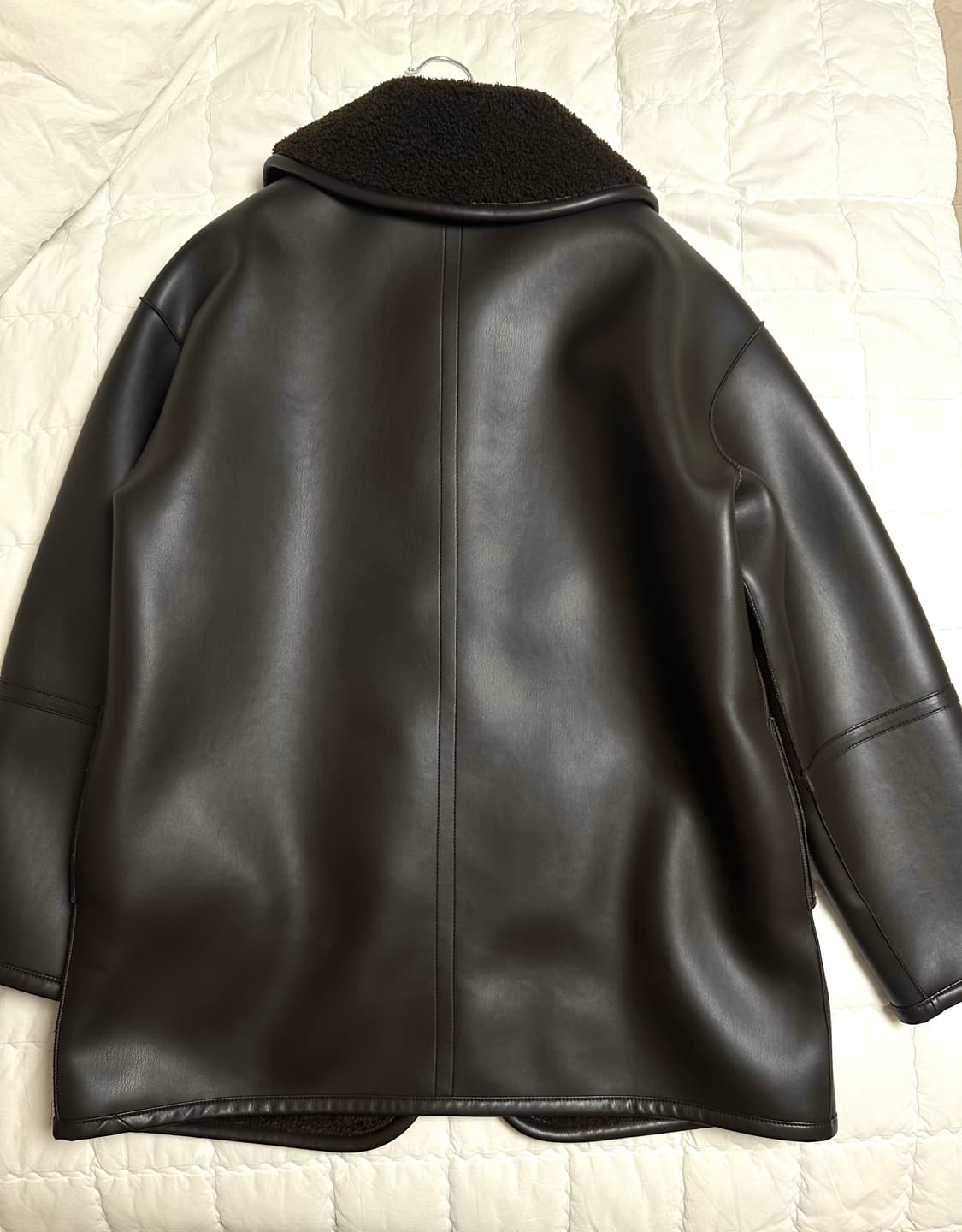 로우클래식 리버서블 시어링자켓 브라운 상품이미지3