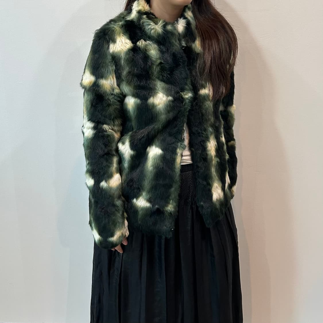 딥그린 레빗퍼 자켓 상품이미지3