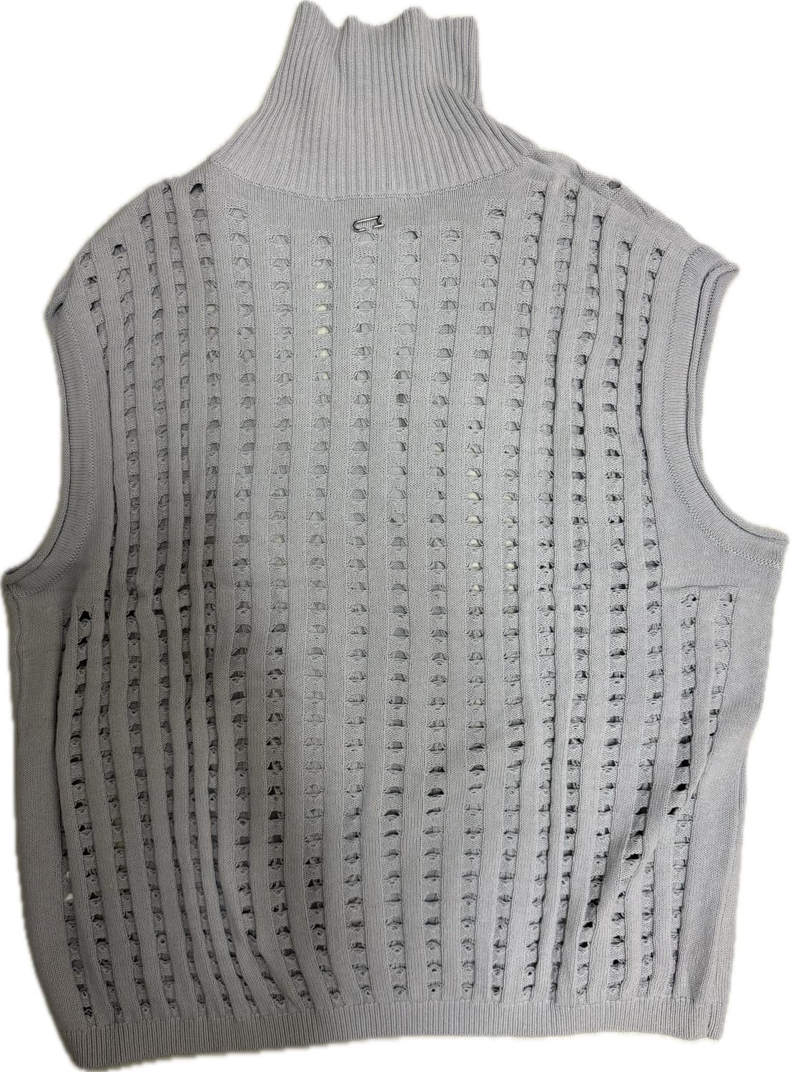우마뭉 Organic cotton half zipup croch vest 상품이미지2