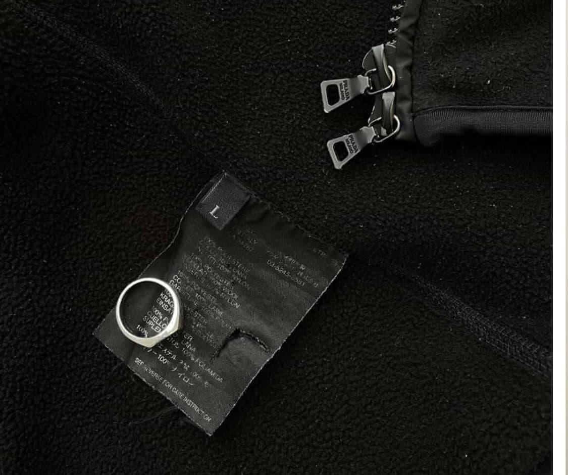 Prada Sport Black O0s Technical Fleece J 상품이미지4