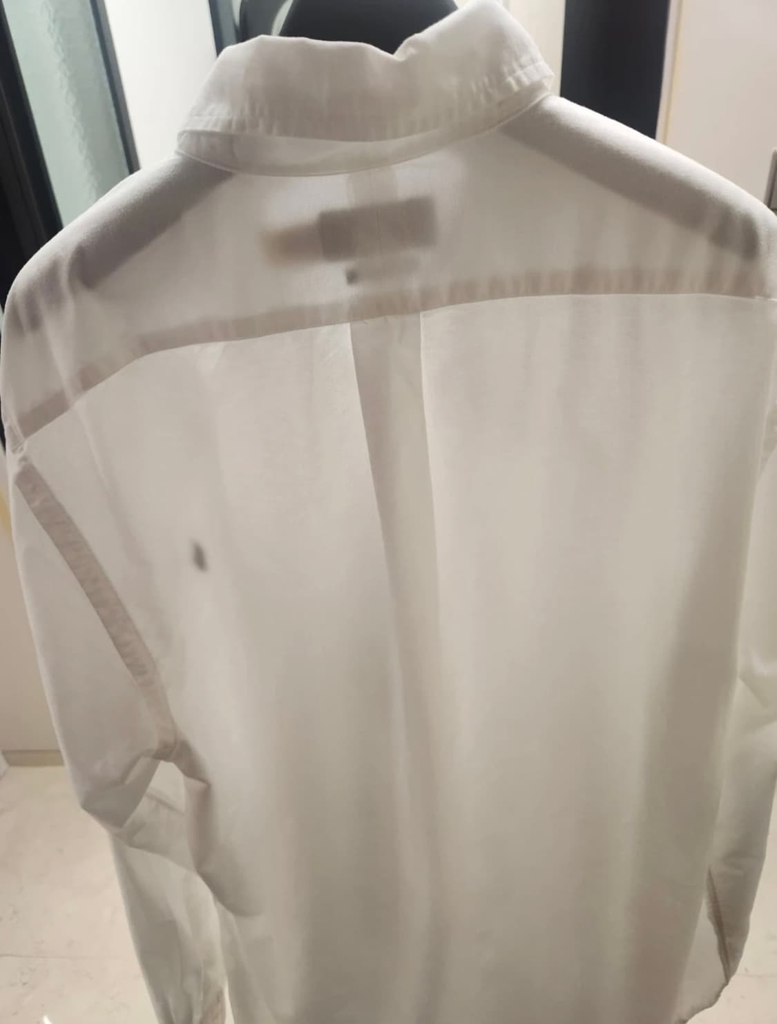 폴로 랄프로렌 화이트 셔츠 L 커스텀핏 상품이미지5