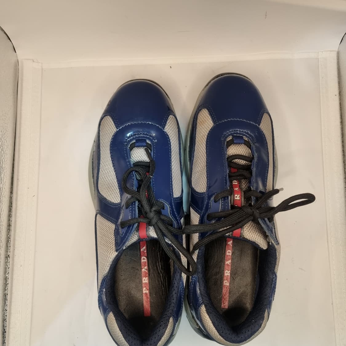 프라다 아메라칸컵 네이비 uk8 상품이미지4
