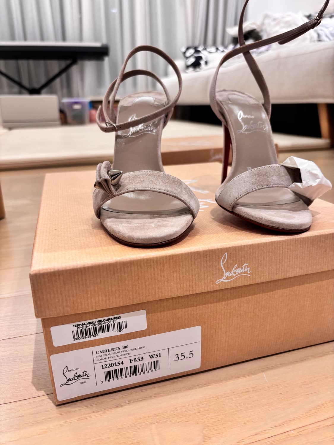 christian louboutin 베이직 누드힐35.5 (새상품) 상품이미지2