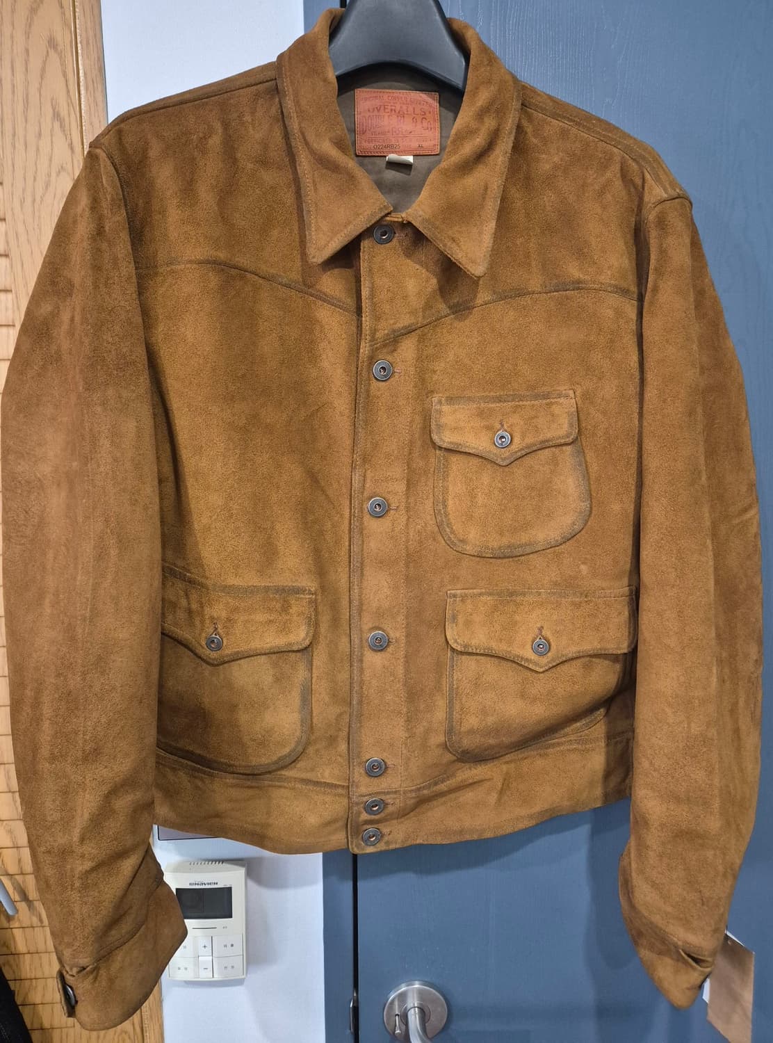 RRL 더블알엘 러프아웃 스웨이드 재킷 상품이미지1