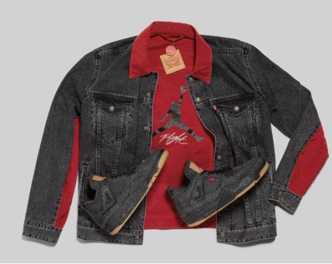 조던X리바이스 콜라보 한정판 리버시블 데님 자켓 상품이미지4