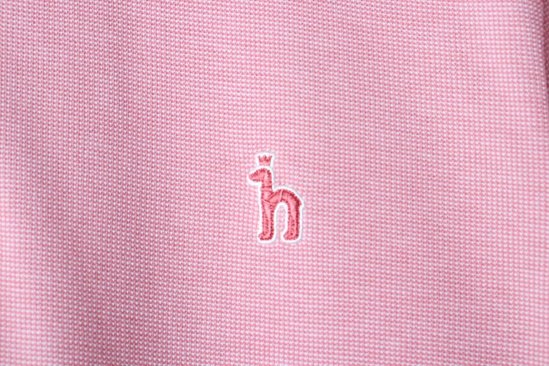 (2XL) 헤지스 반팔 카라 티셔츠 빅사이즈 차이나넥 와플-H30988 상품이미지5