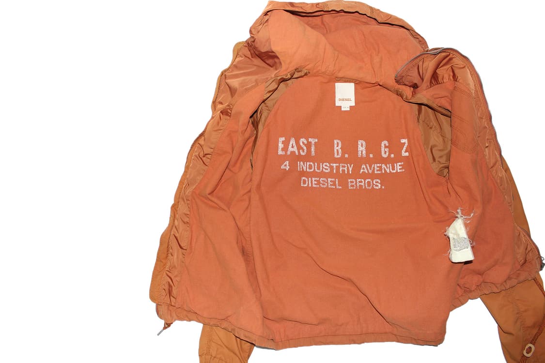 디젤 피그먼트 가먼츠다잉 집업자켓 상품이미지9