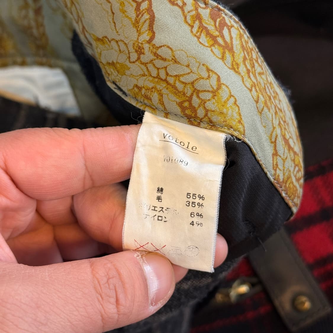 VOTOLO 챠콜 그레이 울 혼방 트라우저 상품이미지8