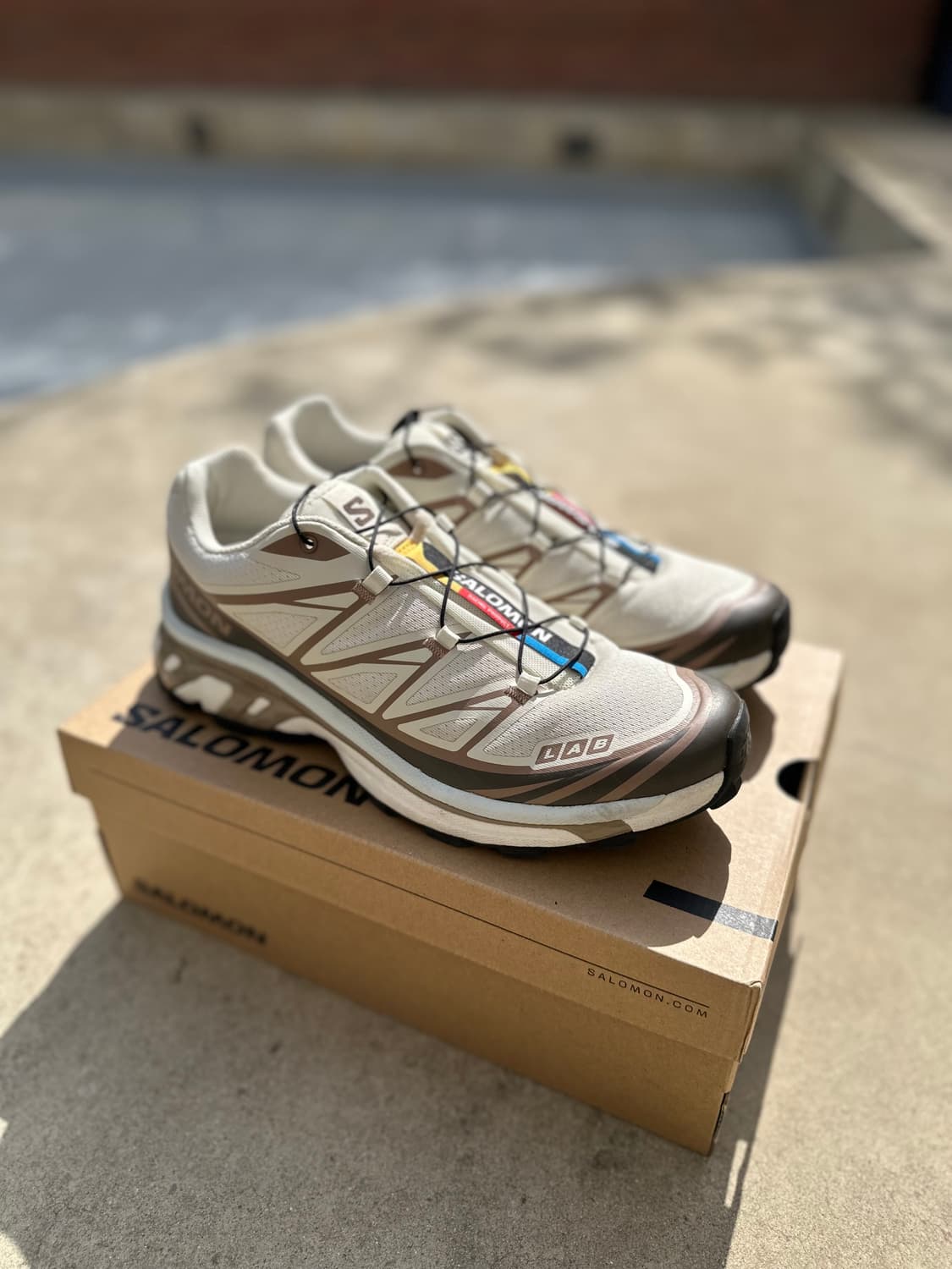 살로몬 XT-6 아몬드 밀크 포타벨라  상품이미지1