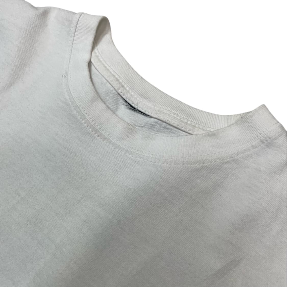스투시 Stussy 화이트 스탁로고 반팔 티셔츠 상품이미지2