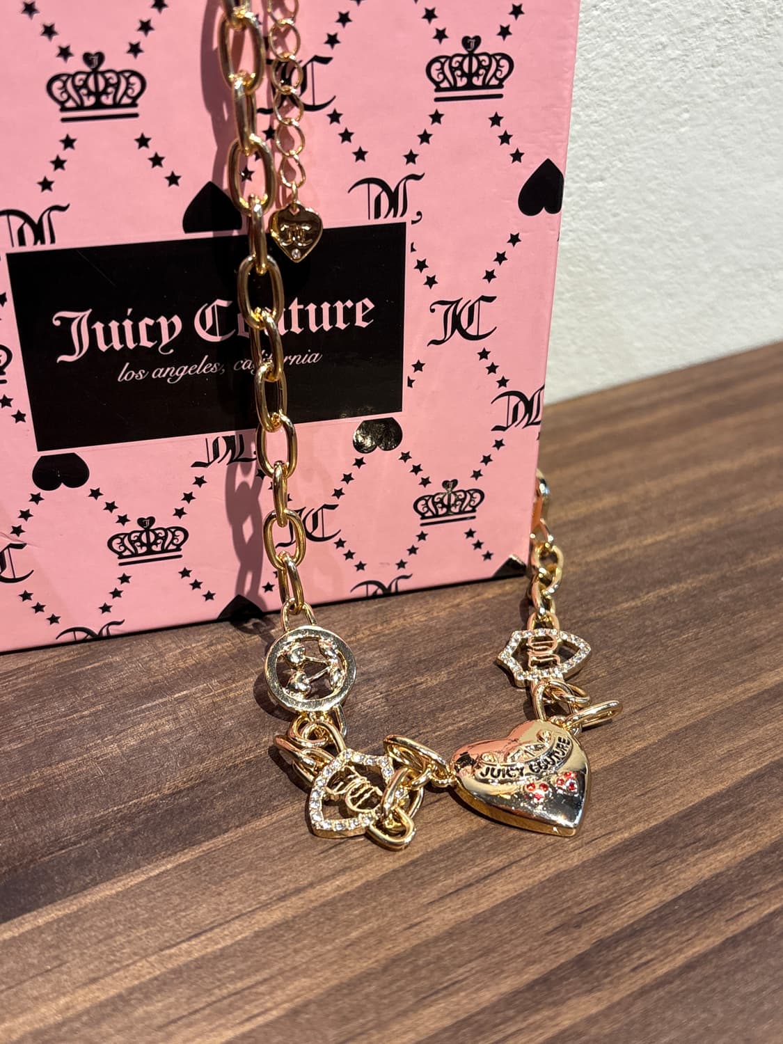 쥬씨꾸뛰르 참팔찌 목걸이 세트 y2k 상품이미지2