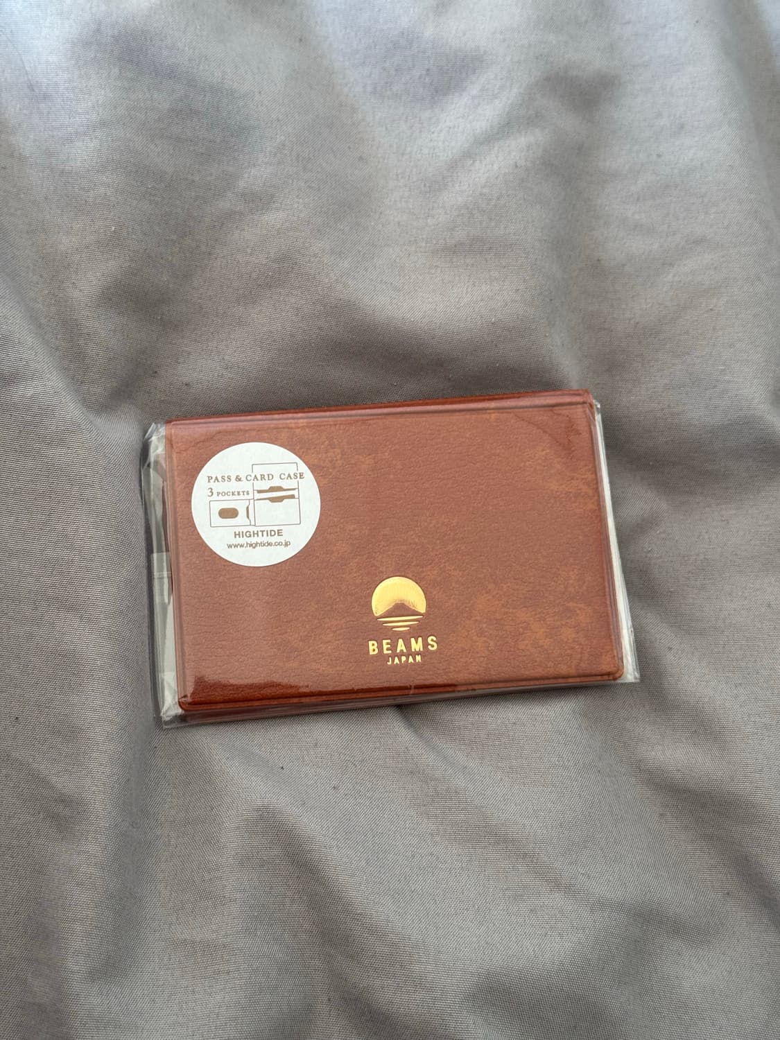 새상품) 빔즈 하이타이드 카드지갑 브라운 상품이미지1