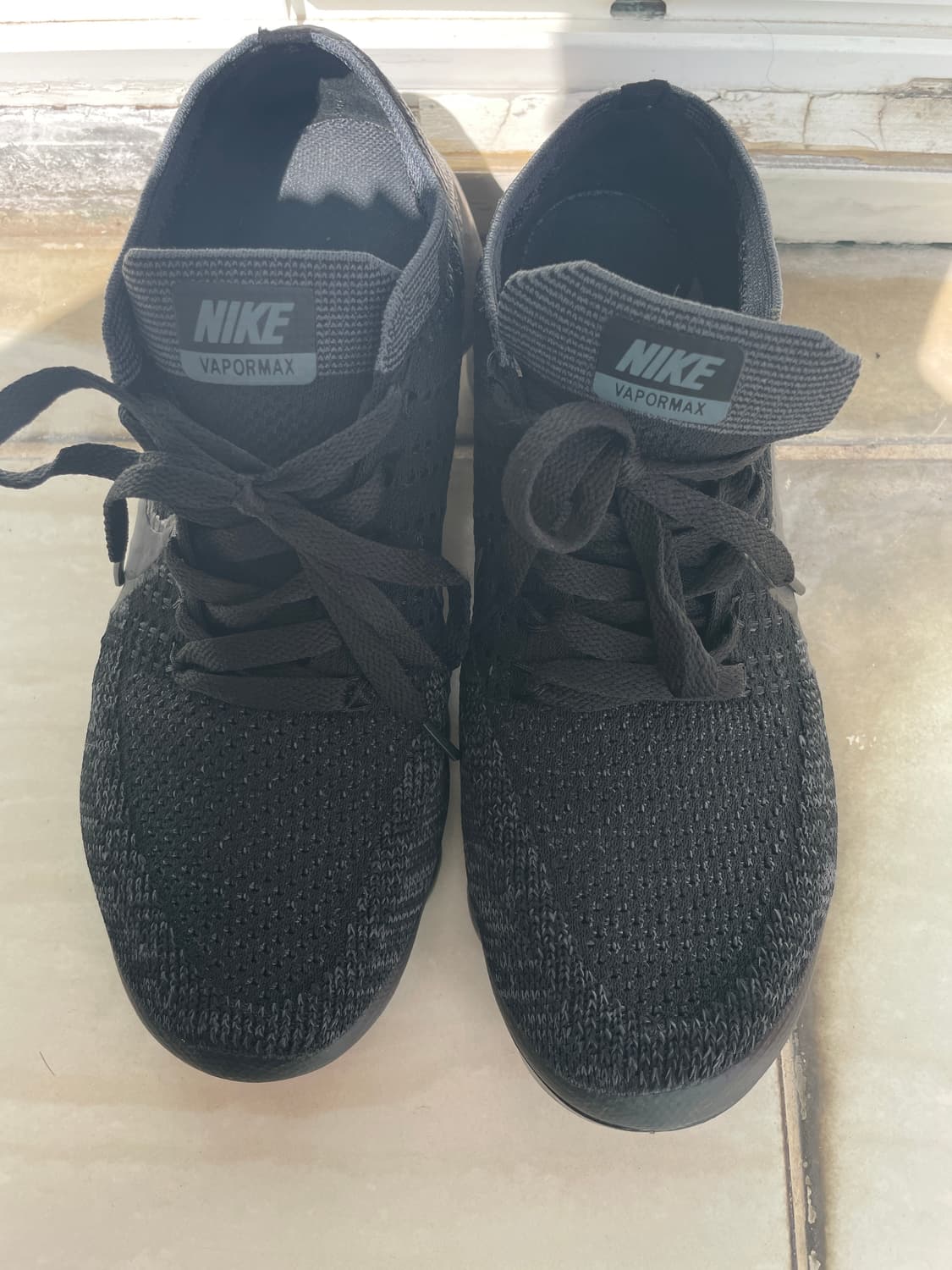 나이키 에어 플라이니트 베이퍼맥스 블랙 다크그레이265 상품이미지8