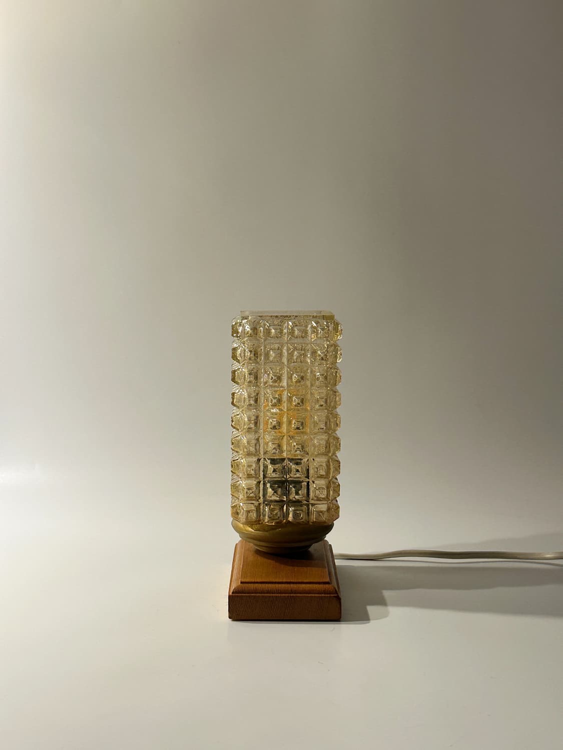 70’s 독일 ME 빈티지 글래스 앤틱 테이블 조명 미드센츄리 램프 레트 상품이미지1