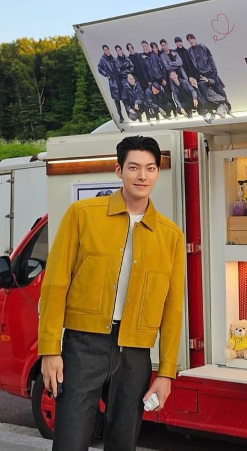 언지미크 김우빈 24 FW스웨이드 자켓 상품이미지1