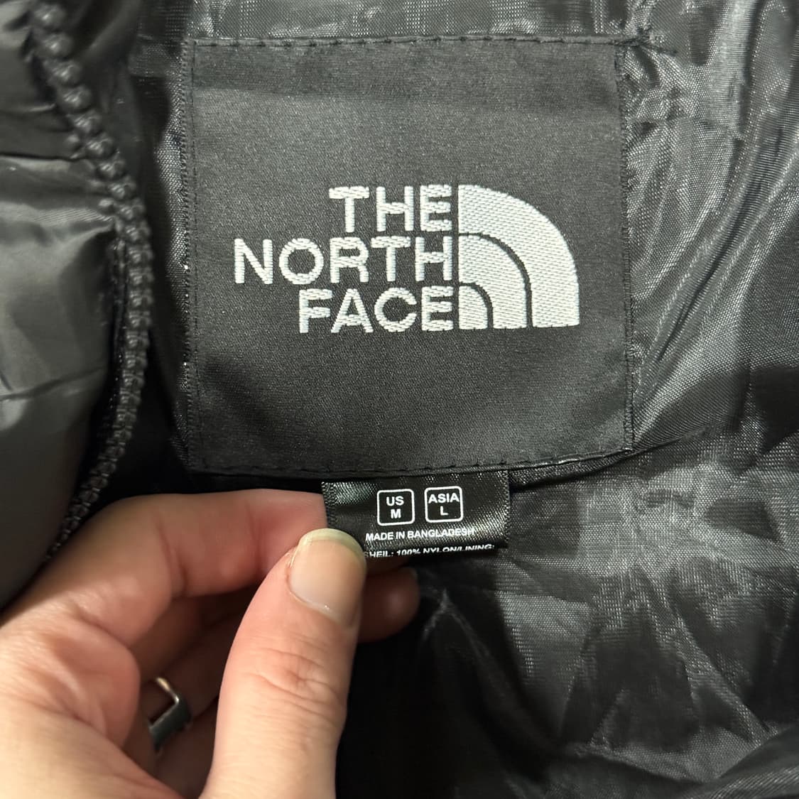 노스페이스 필파워 700 백 프린팅 눕시 다운 점퍼 상품이미지9