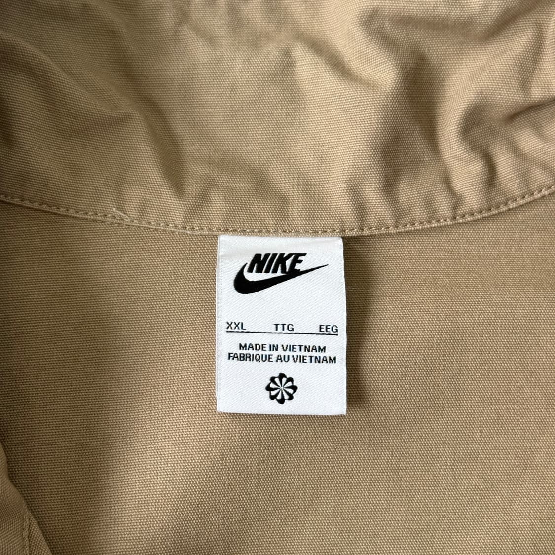 나이키 캔버스 윈드러너 백로고 아노락 XXL 상품이미지6