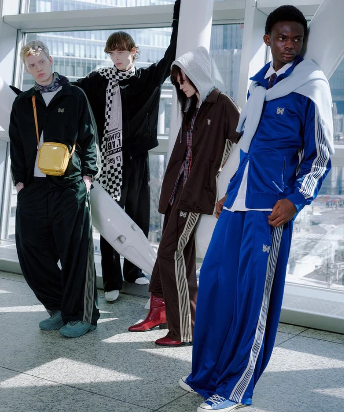 니들스 x LHP 폴리트랙자킷 로얄블루L 상품이미지7