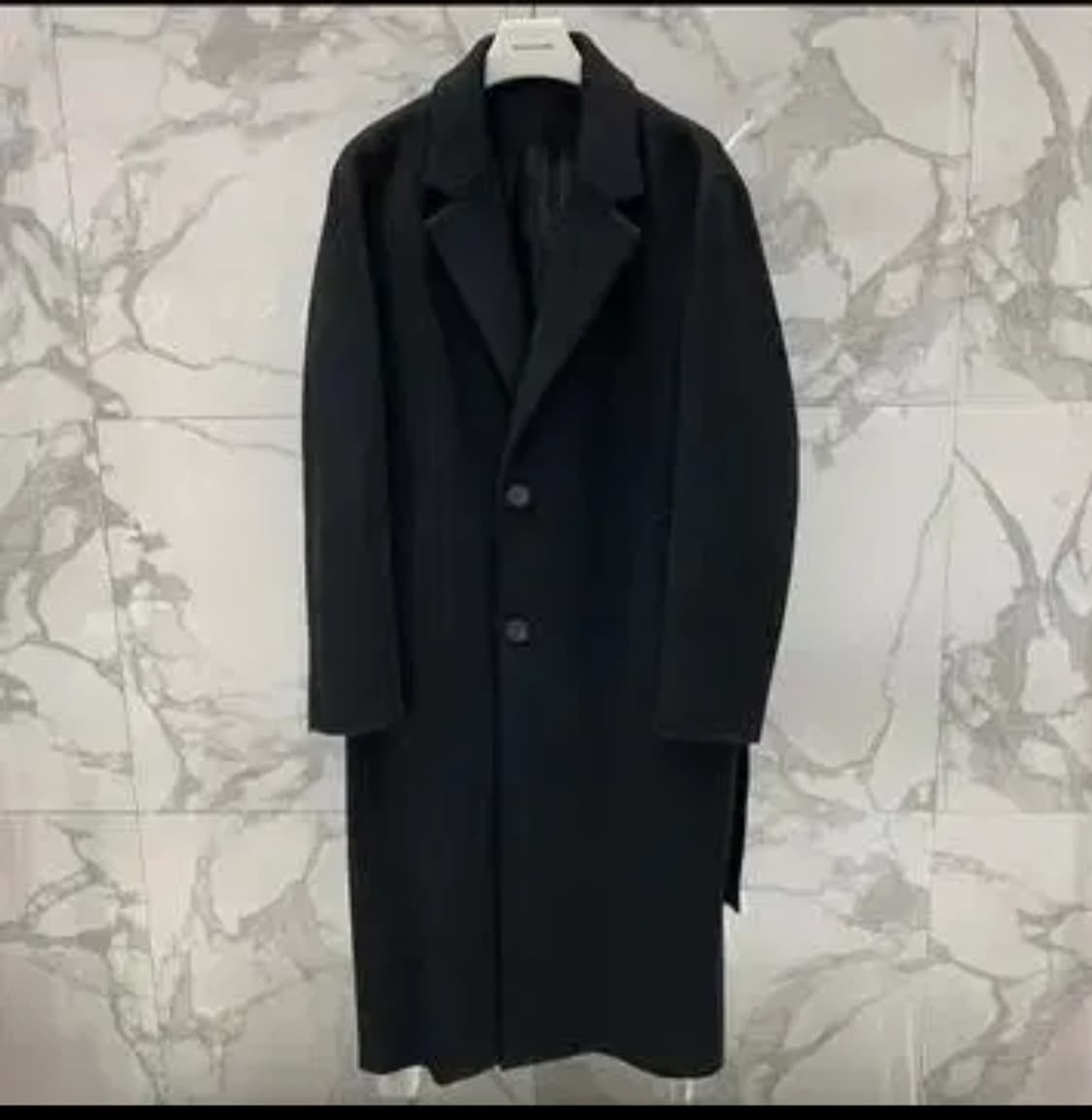 솔리드옴므  핸드메이드 캐시미어 트윌코트 상품이미지1