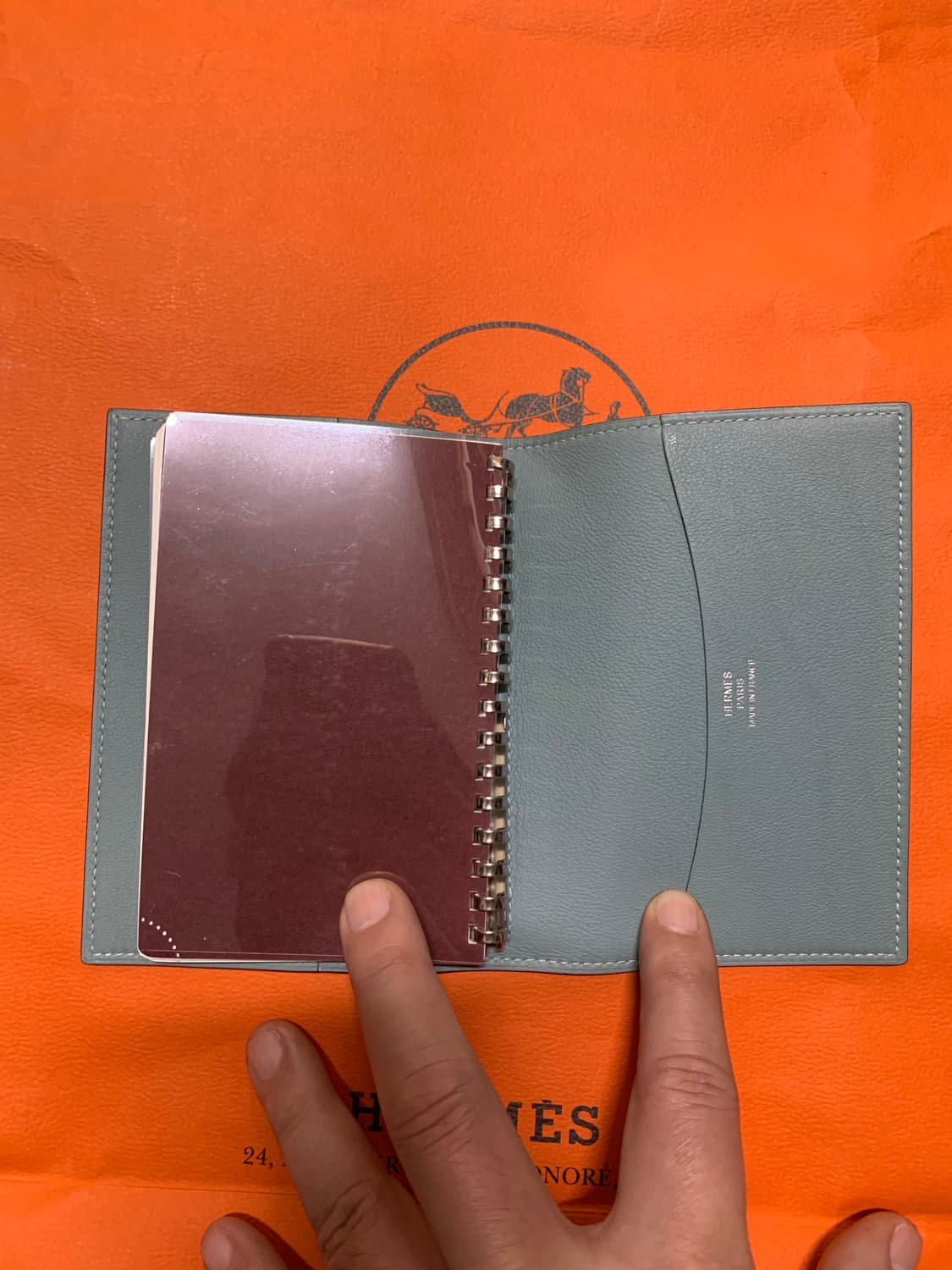 HERMES 에르메스 아젠더 다이어리(M 각인) 상품이미지8
