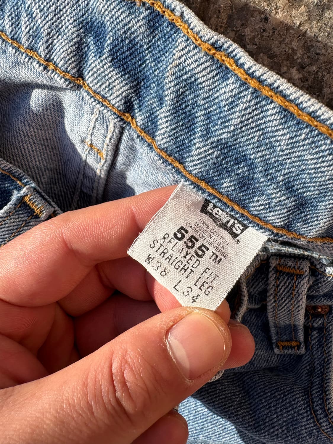 90s 리바이스 555 데님팬츠 상품이미지3
