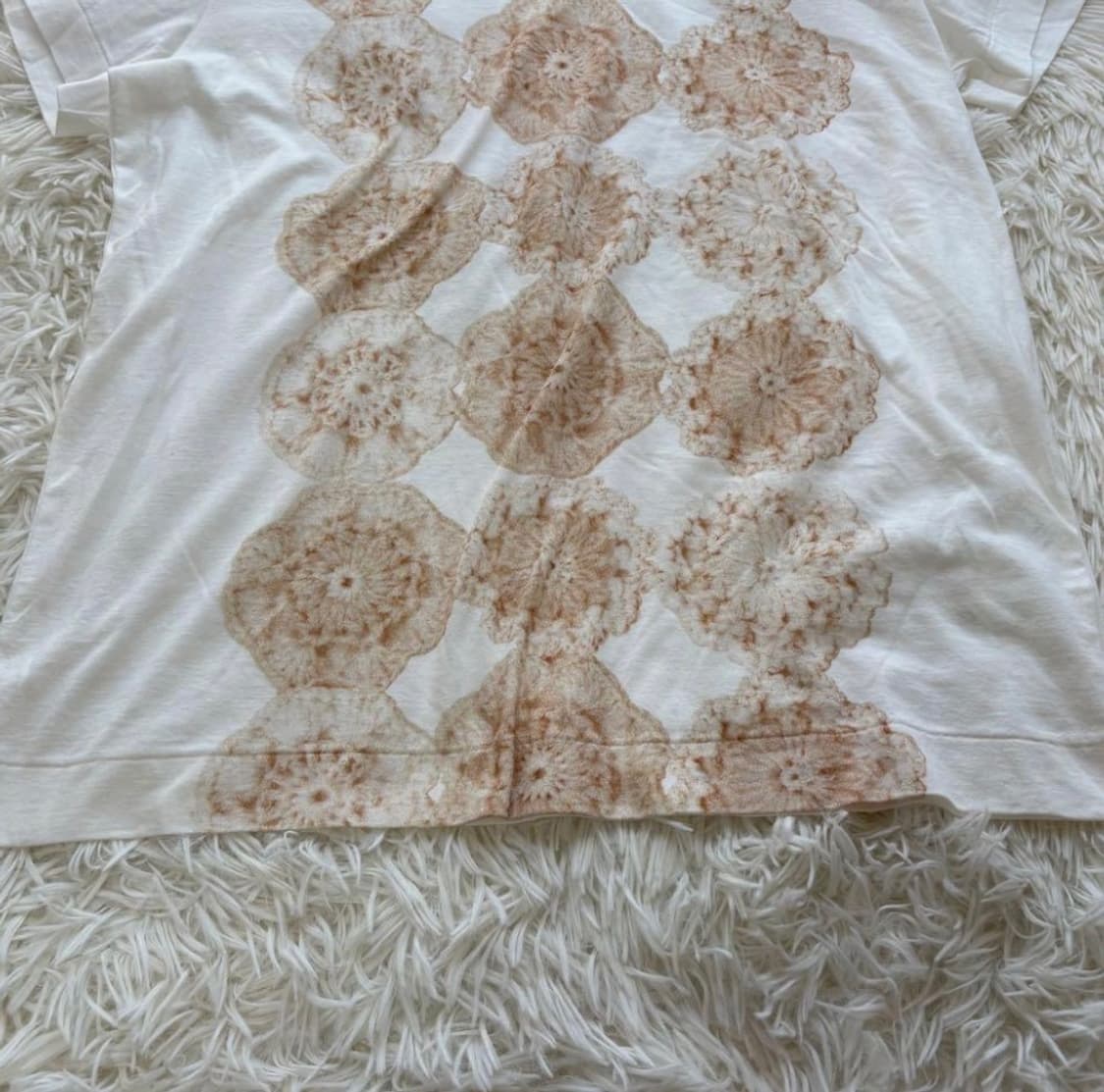 M)tricot COMME des GARCONS 크로셰 레이스 티셔츠 상품이미지4