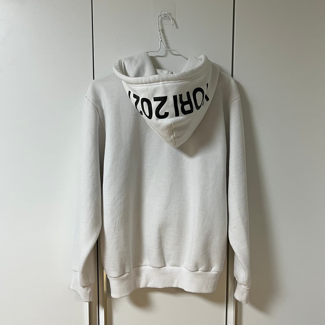 YORI SPORTS 요리스포츠 후드집업 화이트XS 상품이미지2