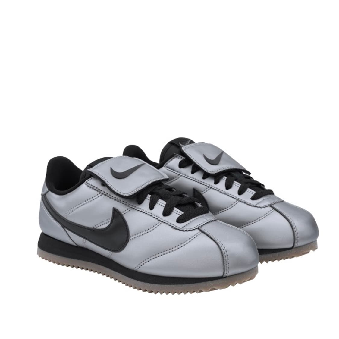 나이키 코르테즈 레더 SE 메탈릭 쿨 그레이 블랙 230 상품이미지4