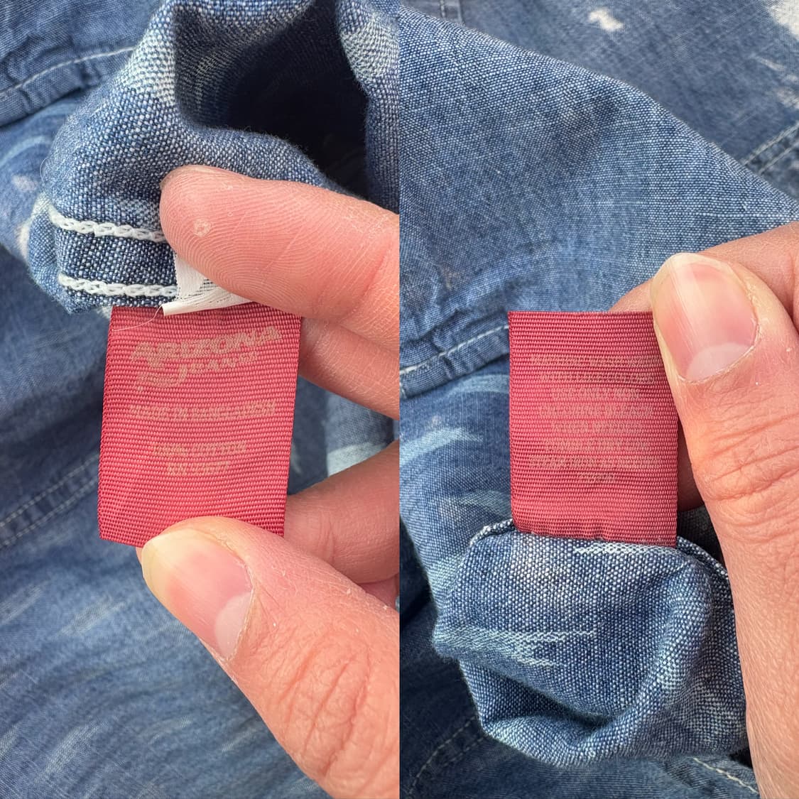 ARIZONA Jean Co. 샴브레이 데님 셔츠 상품이미지10