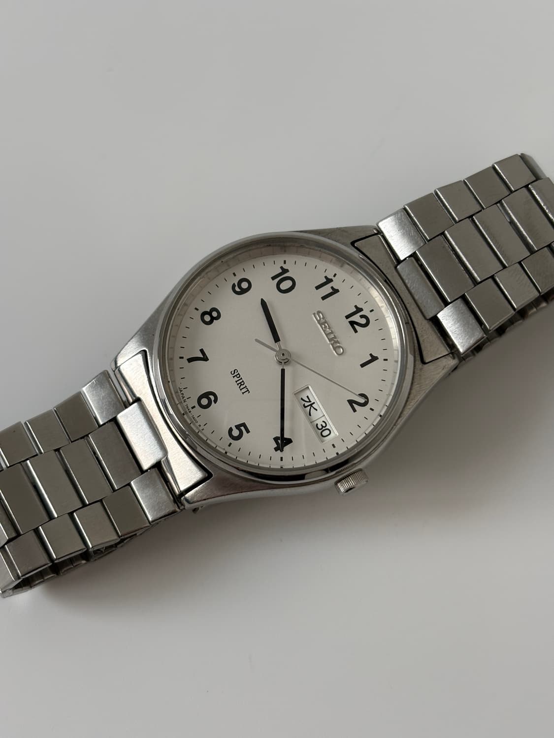 1990s Spirit Arabic Index Silver Quartz 상품이미지4