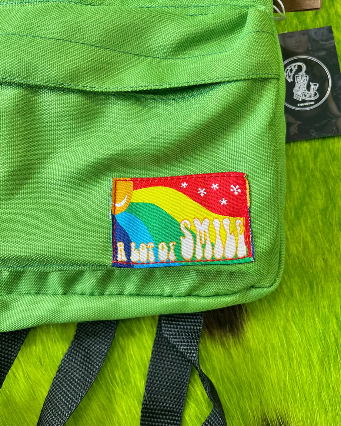 JPN Vintage Y2K Star Patch Mini Backpack 상품이미지5