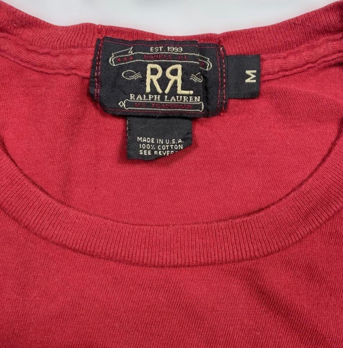 90s RRL 더블알엘 반팔티 상품이미지2