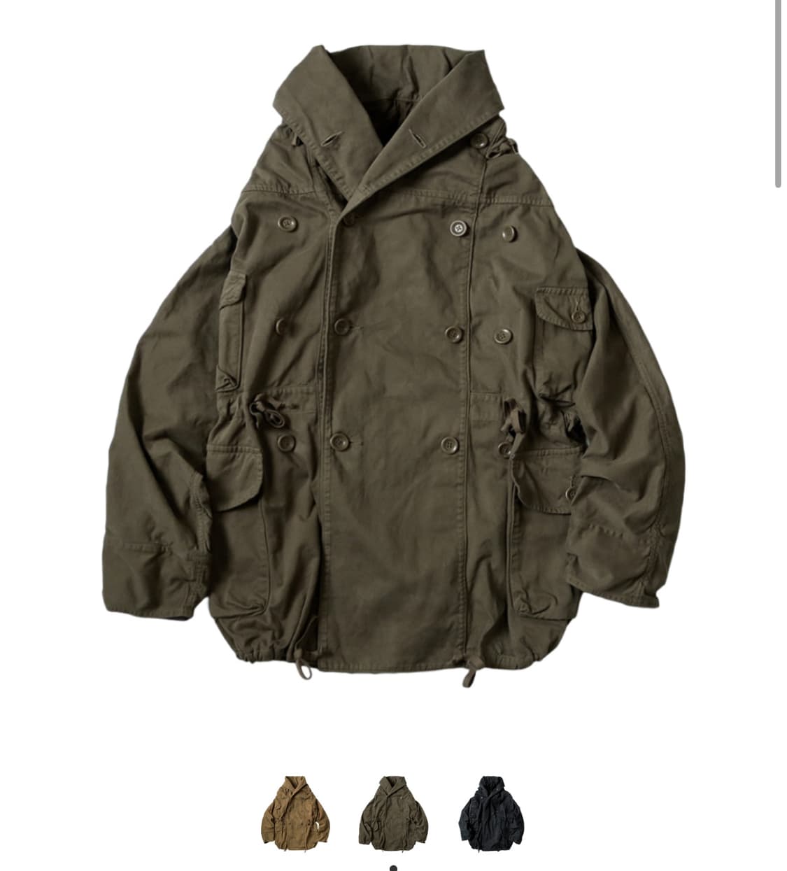 Kapital Katsuragi Brushed ring coat 캐피탈 상품이미지1