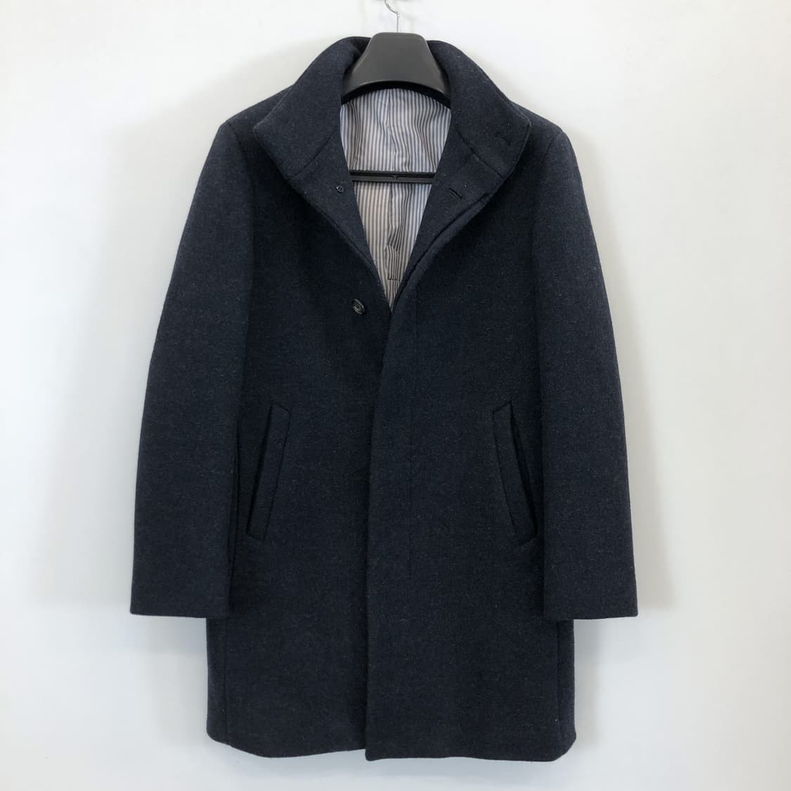 헤지스 싱글 히든 울코트 95 사이즈  상품이미지6