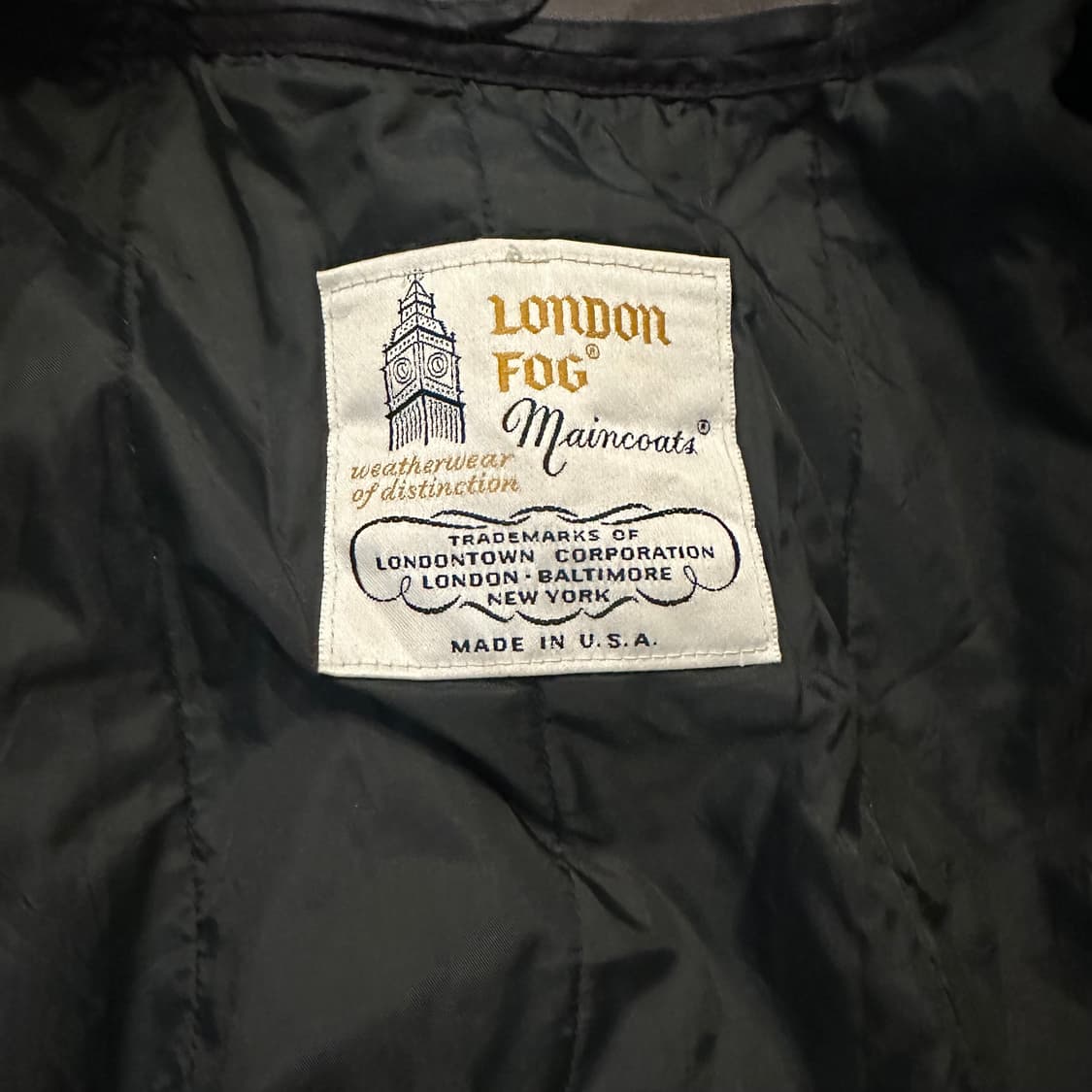70~80s 런던포그 London Fog 트렌치코트 상품이미지4